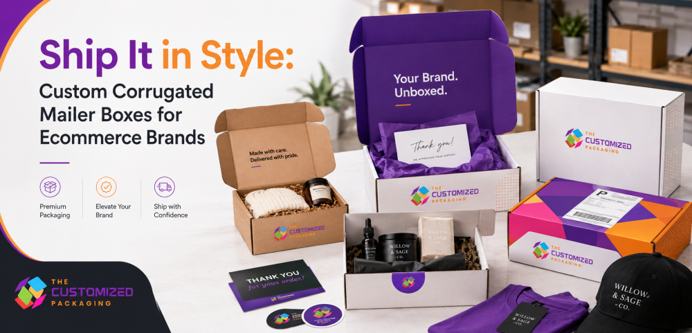 Ship It in Style: Custom Corrugated Mailer Boxes for Ecommerce Brands