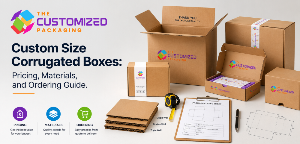 Custom Size Corrugated Boxes: Pricing, Materials, and Ordering Guide