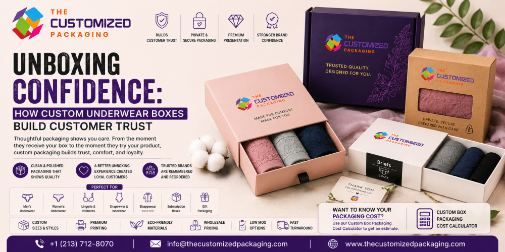 Unboxing Confidence: How Custom Underwear Boxes Build Customer Trust