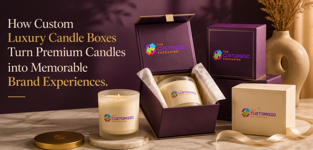 How Custom Luxury Candle Boxes Turn Premium Candles into Memorable Brand Experiences