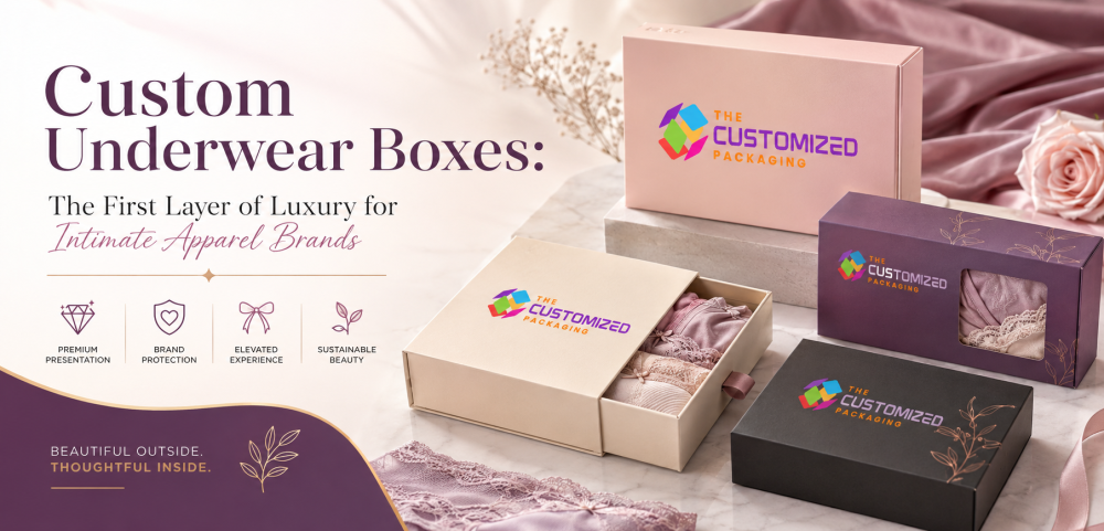 Custom Underwear Boxes: The First Layer of Luxury for Intimate Apparel Brands