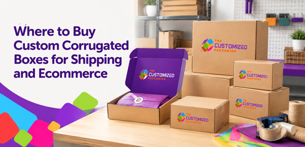 Where to Buy Custom Corrugated Boxes for Shipping and Ecommerce