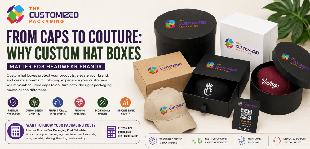 From Caps to Couture: Why Custom Hat Boxes Matter for Headwear Brands