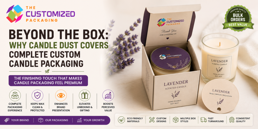 Beyond the Box: Why Candle Dust Covers Complete Custom Candle Packaging