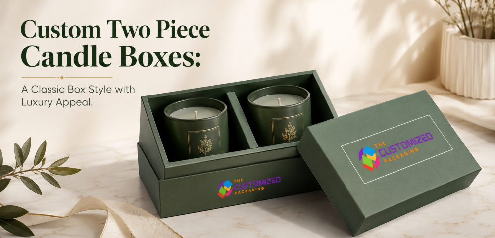 Custom Two Piece Candle Boxes: A Classic Box Style with Luxury Appeal