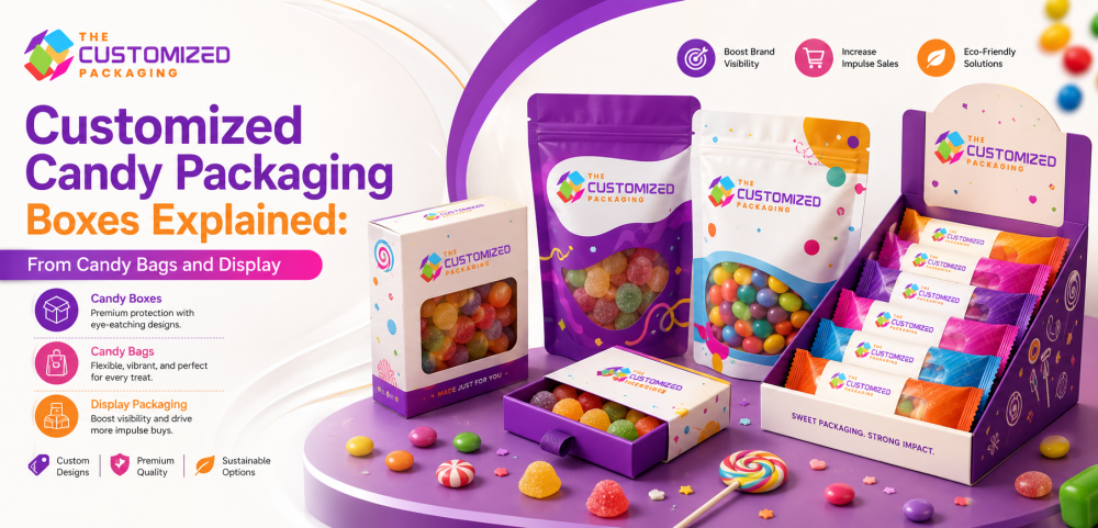 Customized Candy Packaging Boxes Explained: From Candy Bags and Display