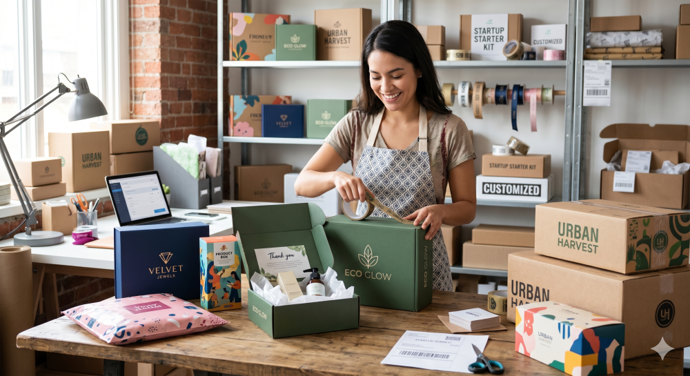 Best Custom Packaging Solutions for Small Ecommerce Businesses and Startups