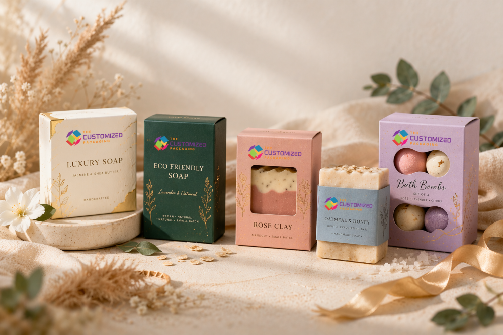 Customized Soap Packaging That Sells: Luxury Boxes, Kraft Packaging, and Modern Trends