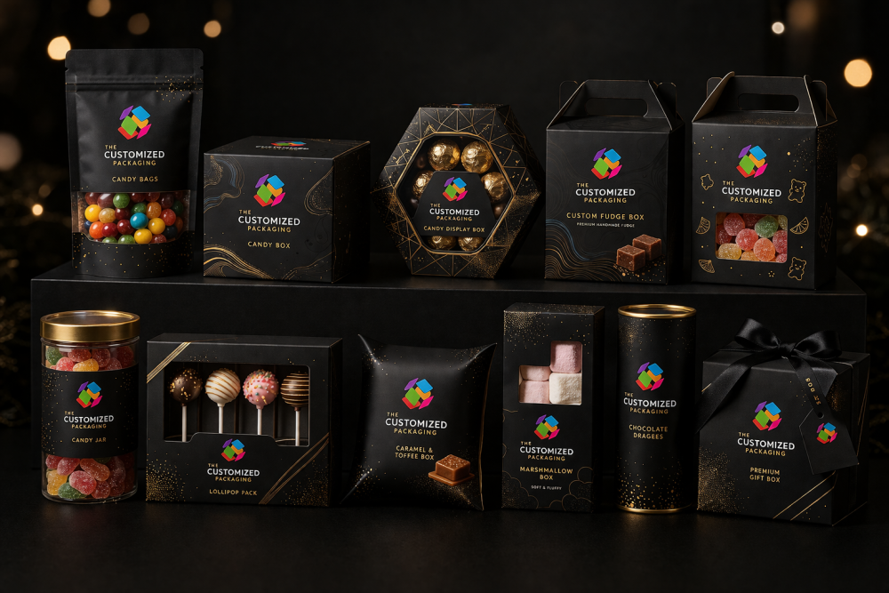 Customized Candy Packaging Boxes Explained: From Candy Bags and Display