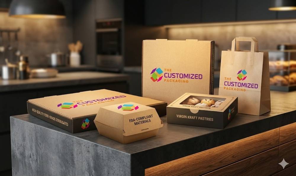 Are Your Custom Boxes Food-Safe? What Every Brand Needs to Know