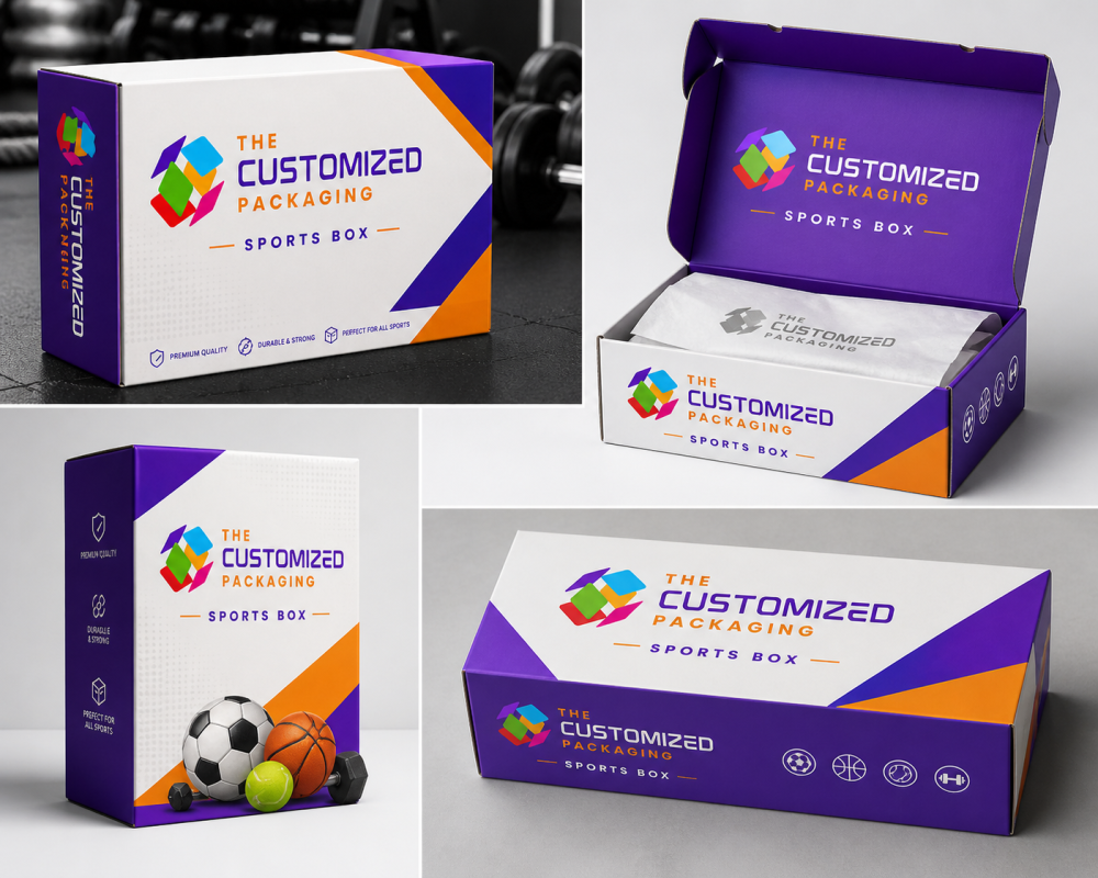 Printed Sports Boxes: The Ultimate Custom Packaging Solution for Sports Products