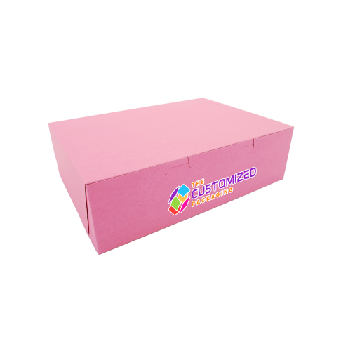Linen 4 corner cake Boxes