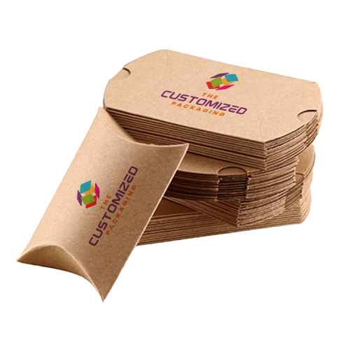 Custom Kraft Pillow Boxes